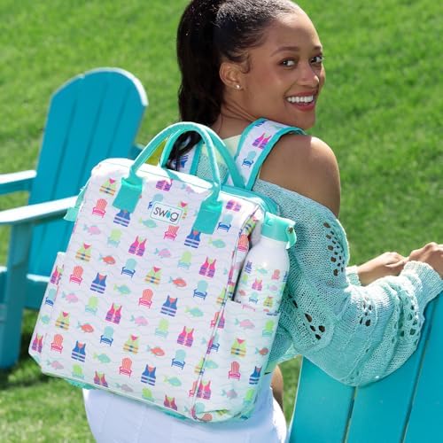 Swig Life Packi Backpack Cooler, Insulated Cooler, Waterproof Beach Bag, 24 Cans, Lightweight Insulated Coolers