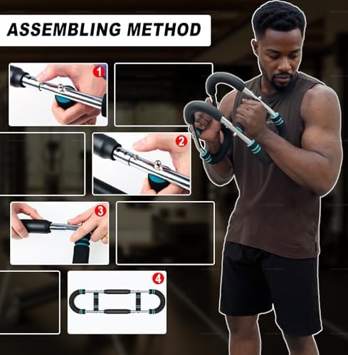 Ultimate Twister Arm Trainer, Adjustable Chest Workout Equipment, Arm Trainer For Men, Shoulder Muscle Training, Upper Body Strength Training Machine, Portable Spring Resistance Home Fitness Equipment