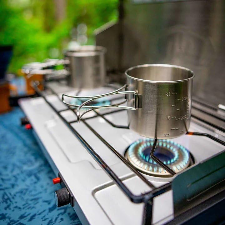 GSI Outdoors Glacier Stainless Steel Bottle Cup I Lightweight Cup or Pot for Travel, Camping and Backpacking - 24 oz