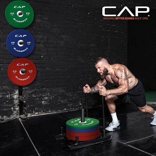 CAP Barbell Rubber Olympic Bumper Plate | Multiple Options/Colors