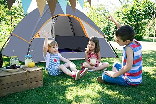 Camping Tent 2 Person, Waterproof Windproof Tent with Rainfly Easy Set up-Portable Dome Tents for Camping…