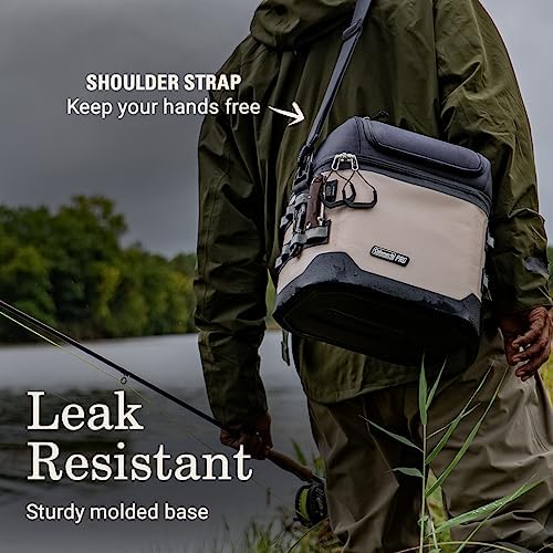 Coleman Pro 16-Can Premium Soft Cooler Lunchbox, Fully Insulated Lid & Body Stays Cold up to 30 Hours