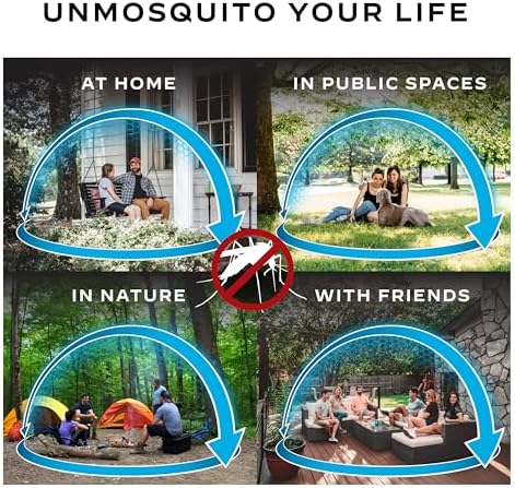 Thermacell E-Series Rechargeable Mosquito Repeller with 20’ Mosquito Protection Zone; Bug Spray Alternative; Scent Free