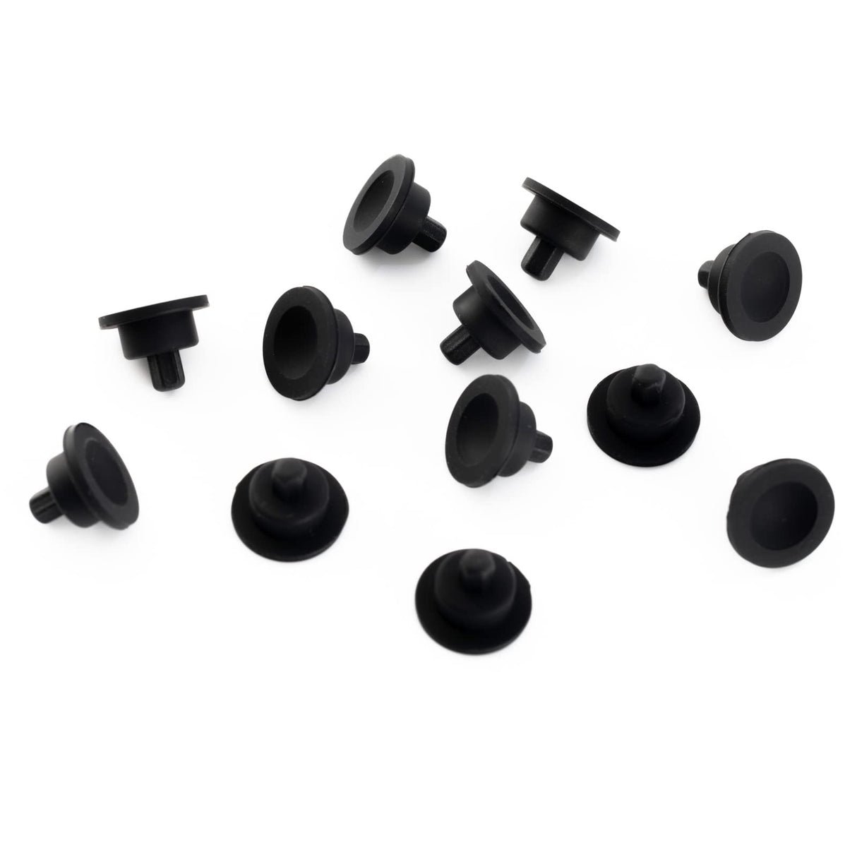 Allstare 815689 Grate Rubber Feet for Wolf CT Gas Cooktop, GR Series Gas Range Burner Grate Pad Range Parts Wolf Gas Cooktop Burner Grate Feet Bumpers Also Fit Other Brand Stove 12 Pack