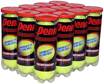 Penn Championship Tennis Balls - Regular Duty Felt Pressurized Tennis Balls