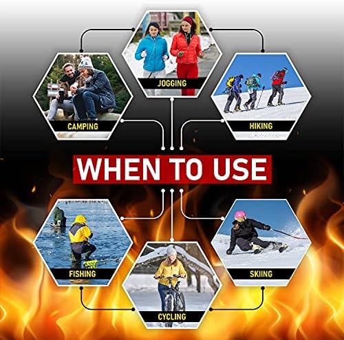 Insole Foot Warmers - Up to 10 Hours of Heat, Easily Apply with Adhesive - Ultra Thin, Easy, All Natural - Air Activated, Odorless Hot Insole Warmers - Sport Temp