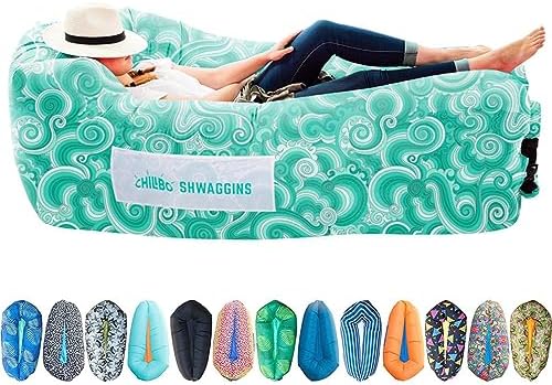 Chillbo Inflatable Couch – Cool Inflatable Chair. Upgrade Your Camping Accessories. Easy Setup is Perfect for Hiking Gear, Beach Chair and Music Festivals.