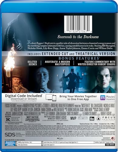 Nosferatu - Extended Cut Blu-ray + Digital