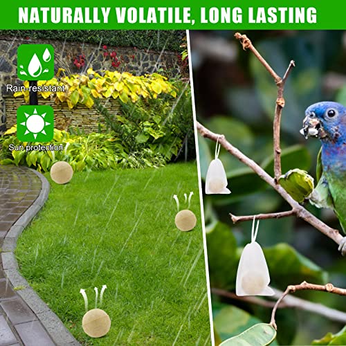 12 Pack Natural Squirrel Repellent for Outdoor Car Yard Garden Plants Indoor Bird Feeder, Peppermint Planted Ingredients Rodent Squirrel Deterrent, Keep Squirrel Mouse Away