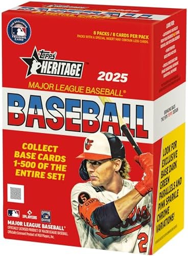 2025 Topps Heritage Baseball - Value Box