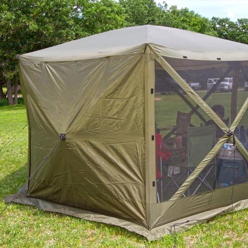 Clam Quick-Set Wind and Sun Panel Attachment for Escape Sport Screen Shelter Canopy Tent with Carrying Bag, Accessory Only