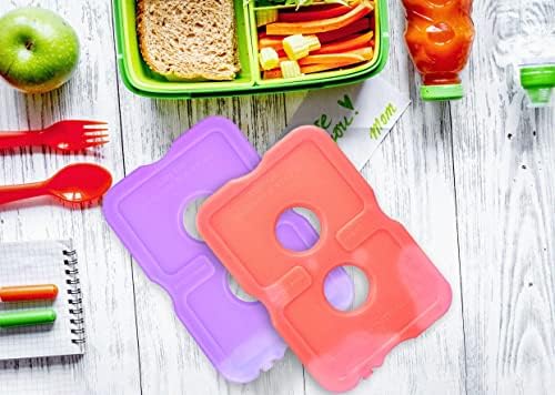 Healthy Packers Cool Pack, Slim Long-Lasting Ice Packs - Great for Coolers or Lunch Box