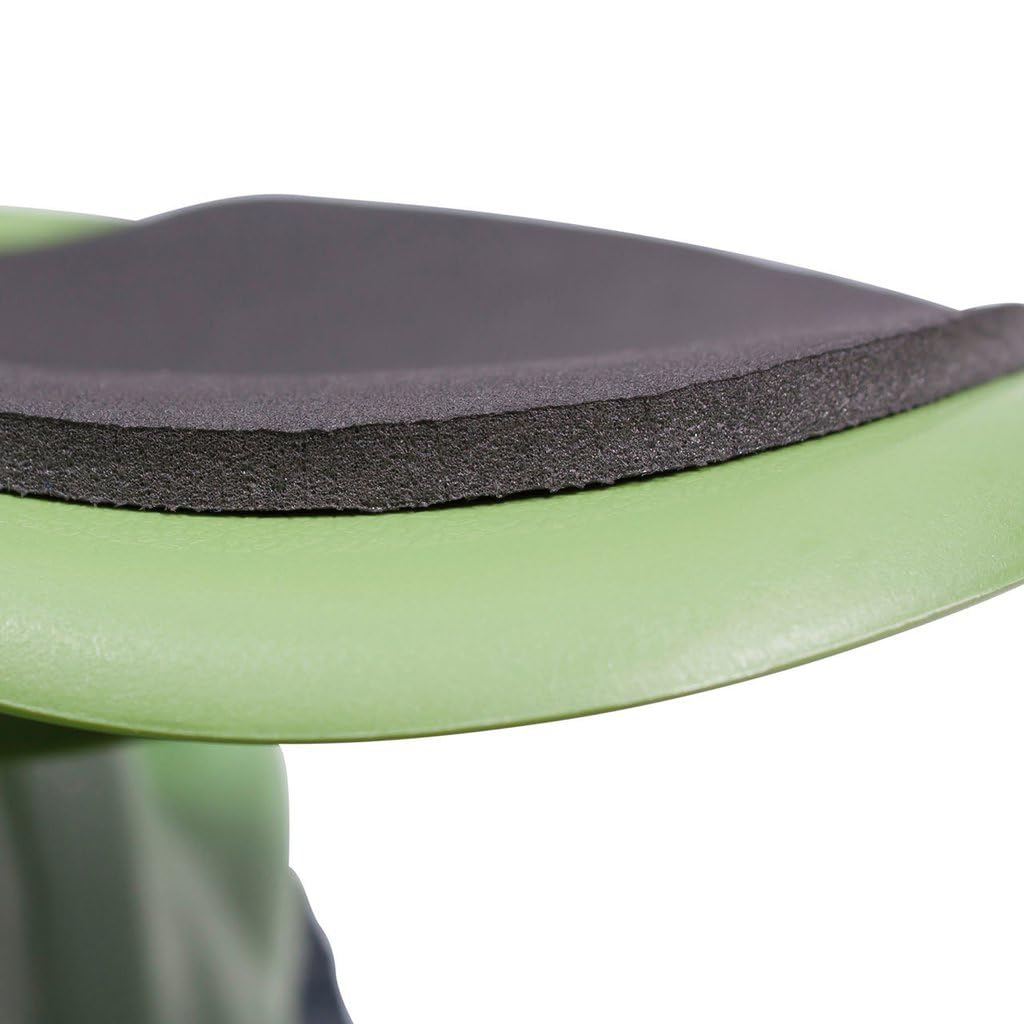 TheXceptional ROCKr Garden Stool with Seat Pad | Gardening Stool with Rocking Base for Yard and Garden | Light Weight Gardeners Chair Tool to Help Knees | Made in USA by Vertex Products | Model EX121