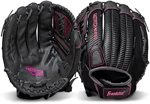 Franklin Sports Girls Softball Glove-Women's Windmill Fastpitch+Slowpitch Softball Glove-Right and Left Hand-Adult