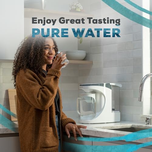 AquaTru Carafe VOC Filter with pH+ Mineral Boost (Stage 4) for AquaTru Carafe Countertop Reverse Osmosis Water Filter Purification System | Certified to Remove PFAS and Other Chemicals (Alkaline)