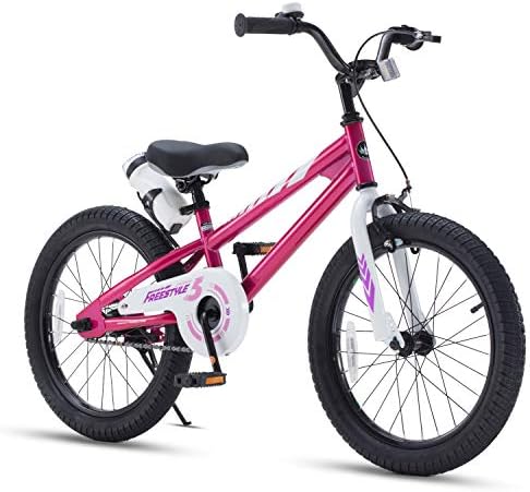 RoyalBaby Kids Bike EZ Freestyle Training Free Balance to Pedal Easy Learning Bicycle, 12-18 Inch for Toddlers to Big Kids