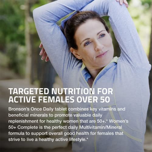 Bronson ONE Daily Women’s 50+ Complete Multivitamin Multimineral, 360 Tablets