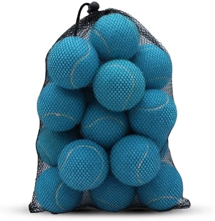 Tennis Balls, 20 Pack Training Tennis Balls,High Elasticity Practice Tennis for Beginner, Exercise Playing Balls for Pet Dog