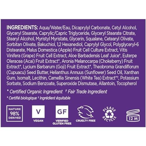 Andalou Naturals Age Defying Plant-Based Retinol Alternative Eye Balm, 0.45 OZ