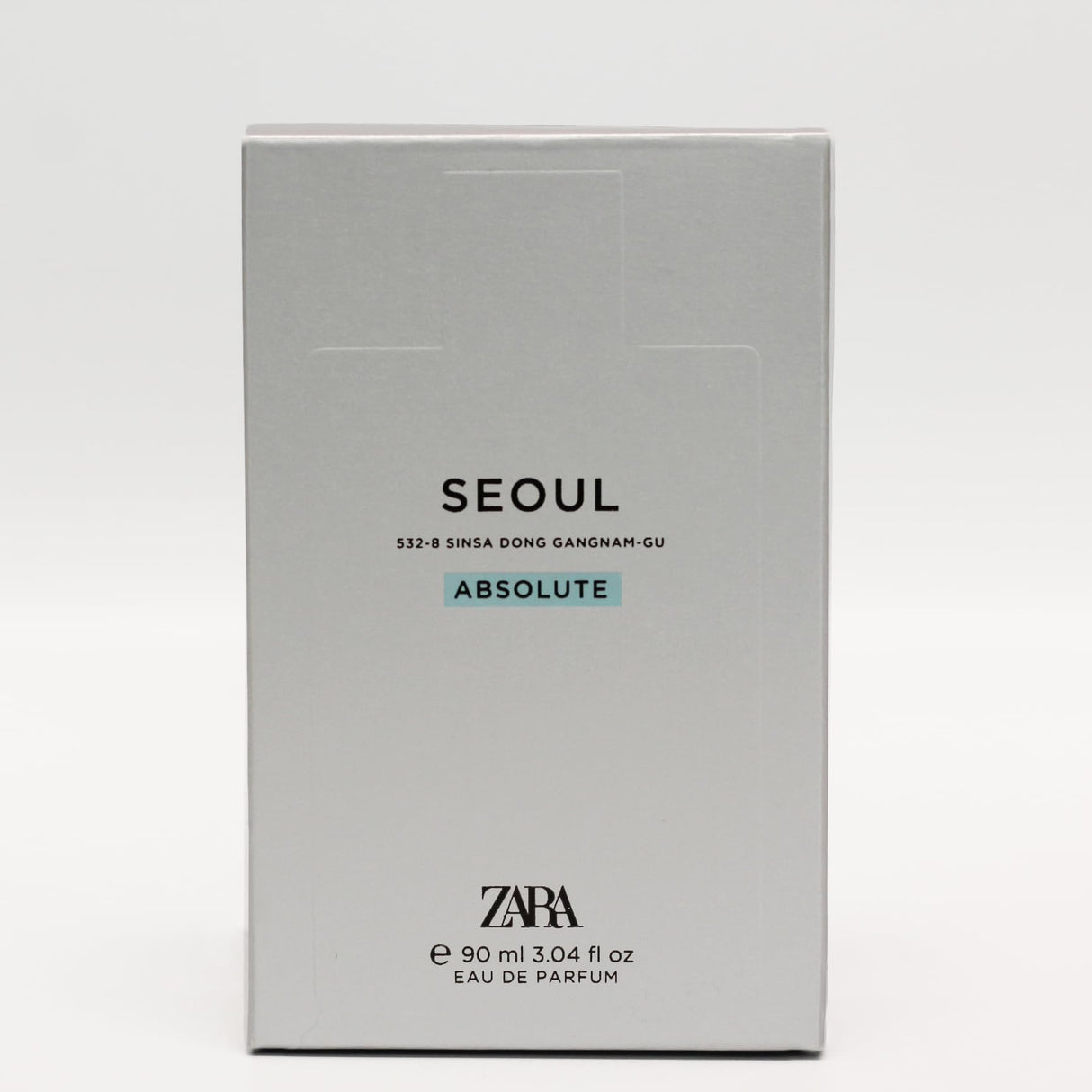 Zara Man Seoul Absolute Perfume for Men Elegant and Sophisticated Long-Lasting Eau de Parfum 90ml (3.04 fl oz)