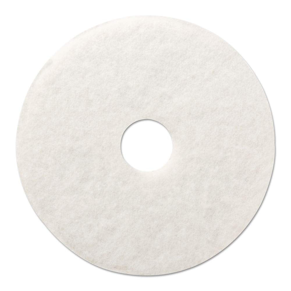 Boardwalk BWK4020WHI Standard Floor Pads, 20" Diameter, White (Case of 5)