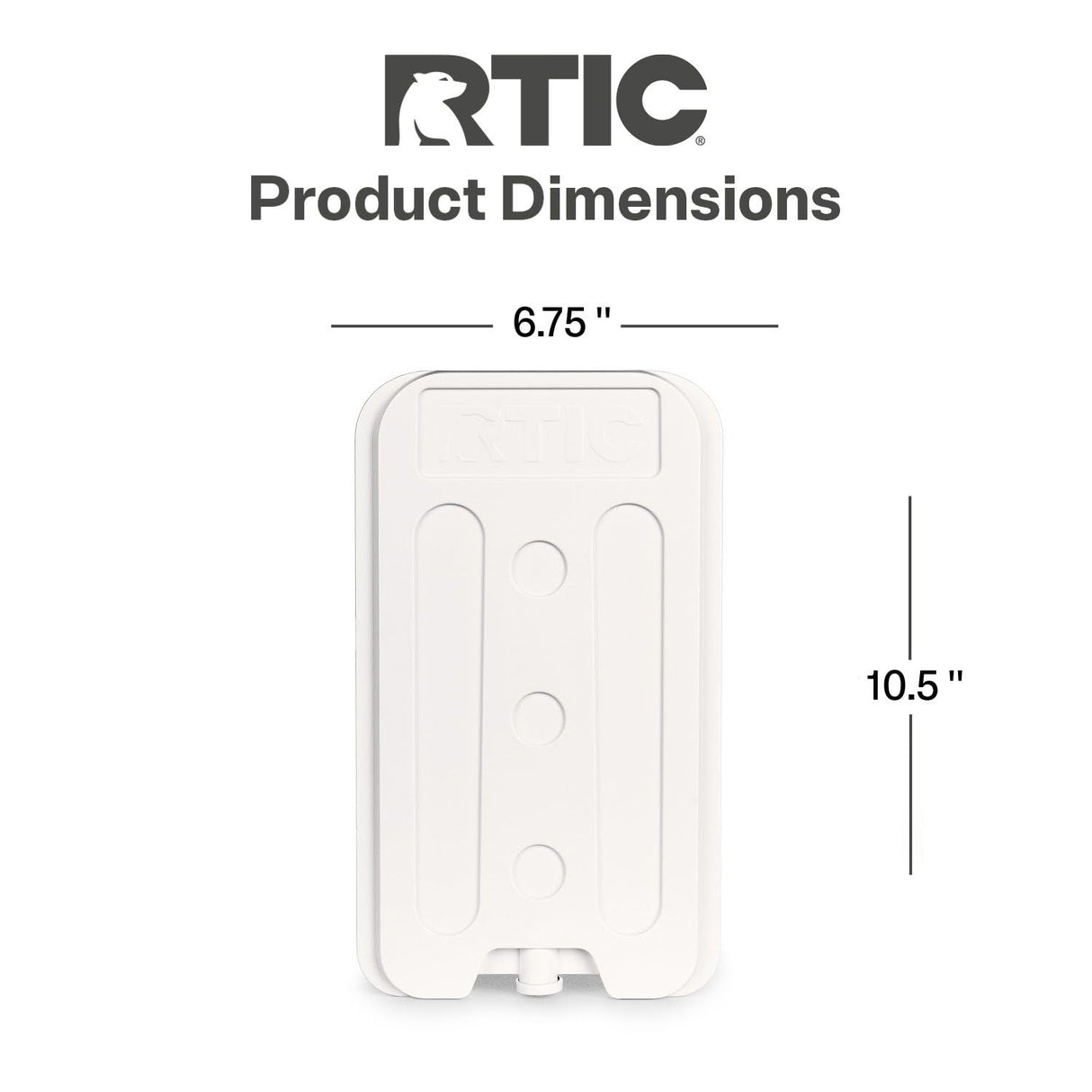 RTIC 16 QT Road Trip Cooler Freezable Divider Insert Accessories Perfect for Organization, 16 QT.