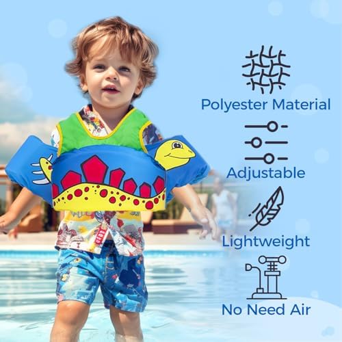 Body Glove Paddle Pals Learn to Swim Coast Guard Approved Kids Life Jacket PFD