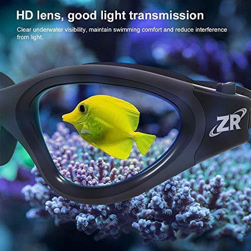 ZIONOR G1 Polarized Swimming Goggles for Unisex Adult Women Anti Fog 100% Anti UV Diving Goggles
