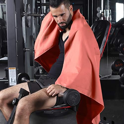 Rainleaf Microfiber Towel Perfect Travel & Gym & Camping Towel. Quick Dry - Super Absorbent - Ultra Compact - Lightweight. Suitable for Trip, Beach, Shower, Backpacking, Pool