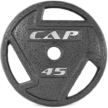 CAP Barbell 2-Inch Olympic Grip Weight Plate | Multiple Options