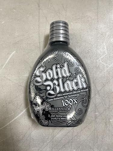 Dark Tanning Lotion, Black, 13.5 Fl Oz (Pack of 2)