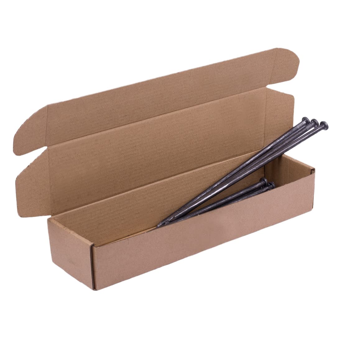 HOT SEAL Landscape Spikes 10 Inch 50 Counts Metal Landscape Edging Anchoring Spikes, Heavy Duty Nails for Artificial Turf Spike, Paver Edging, Timber Carpentry, Weed Barrier, Tent Pegs, More