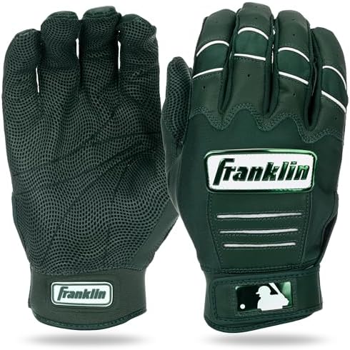 Franklin Sports MLB Baseball Batting Gloves - CFX Pro Adult + Youth Batting Glove Pairs - Baseball + Softball Batting Gloves - Multiple Sizes + Colors