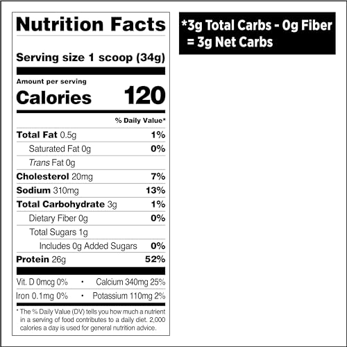 Quest Nutrition Salted Caramel Protein Powder, 26g Protein, 1g Sugar, Low Carb, Gluten Free, 1.6 Pounds, 24 Servings