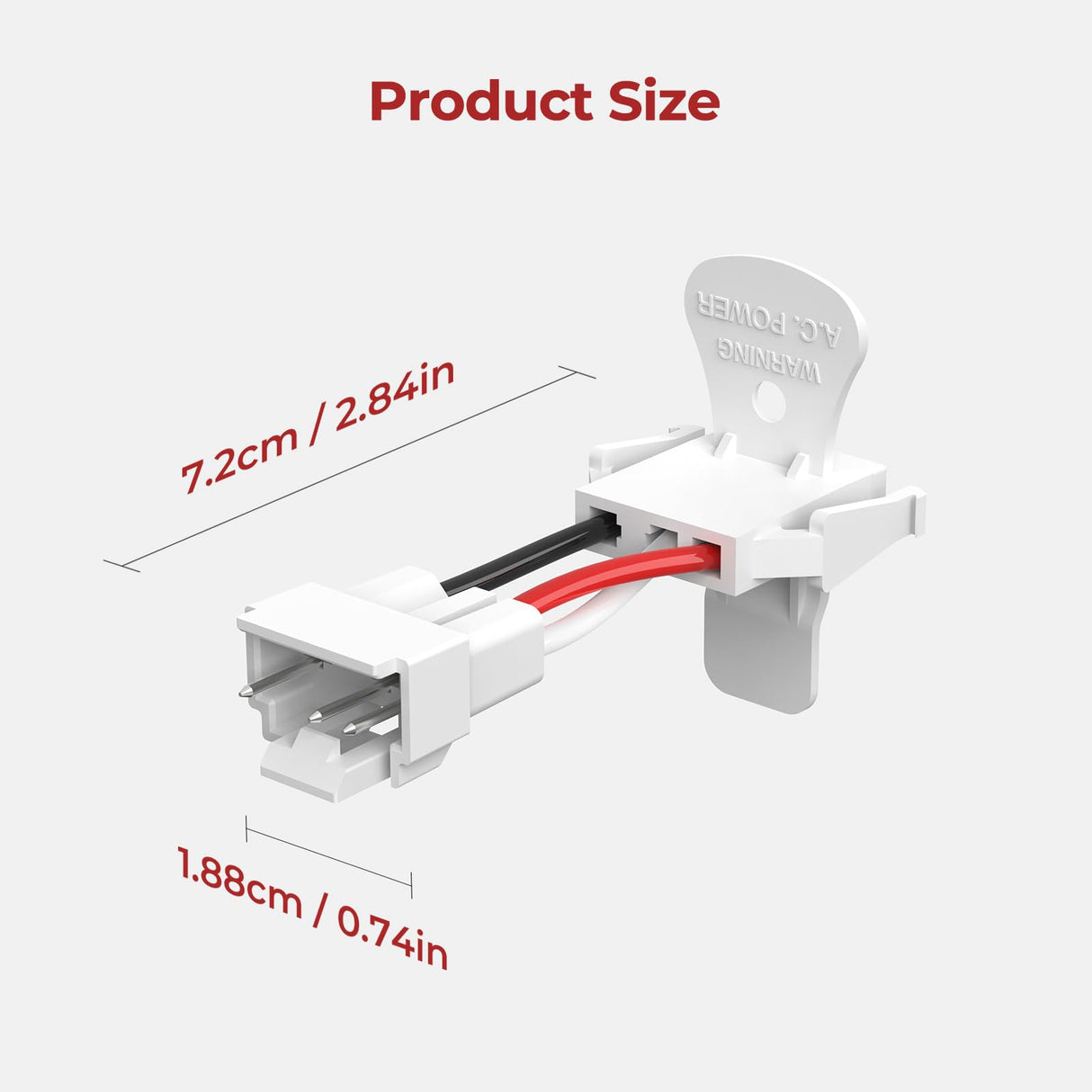 Siterlink Quick Connect Smoke Detector Adapter Plug, Compatible with GS562A Hardwired Smoke Alarm to Connect Existing Wiring Harness GA6217F 12 Pack