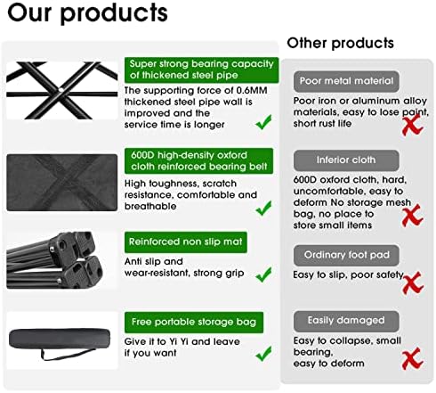 Damei century Folding Camping Chairs- Lightweight, Portable Chair for Beach, Lawn, Outdoor Sports