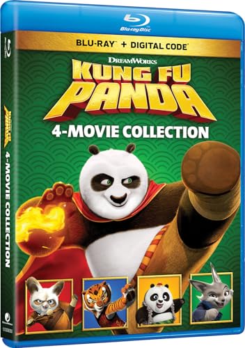 Kung Fu Panda: 4-Movie Collection - Blu-ray + Digital