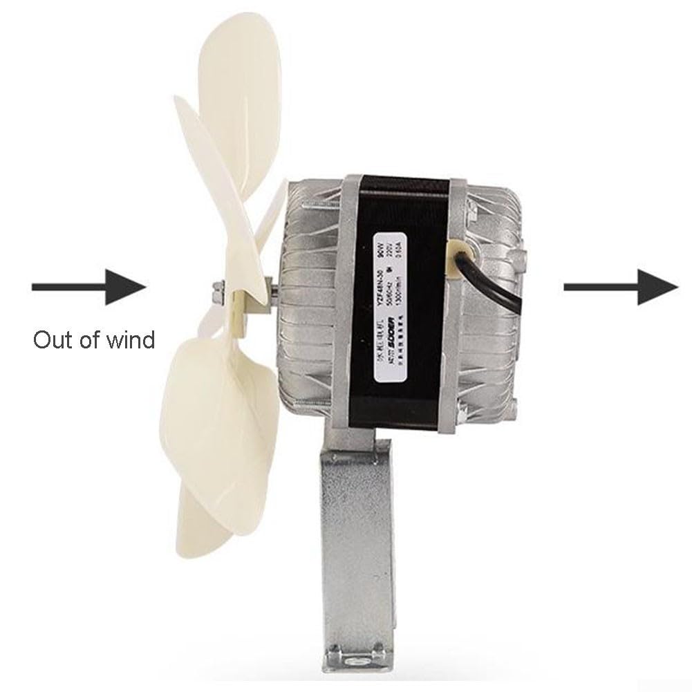 Oniissy 25W/35W/60W Refrigeration Condenser Fan Motor Freezer Refrigerator Fan Motor, Refrigerator and Freezer Compatible Condenser Fan Motor, 25W 35W 60W Refrigerator Freezer Fan Motor(25W)