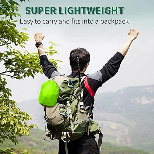 SZHLUX Camping Hammock Double & Single Portable Hammocks with 2 Tree Straps, Great for Hiking,Backpacking,Hunting,Outdoor,Beach,Camping