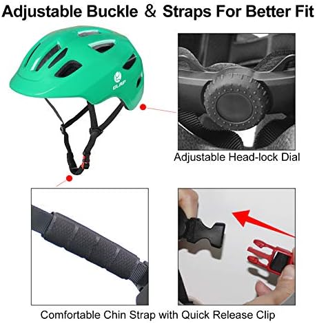 GLAF Baby Bike Helmet Infant Helmet for Toddler 1 Year Old and up Girls Boys Multi Sport Adjustable for Scooter Bicycle Kids Youth Child Skateboard Safety Cycling