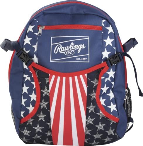 Rawlings | REMIX T-Ball & Youth Backpack Equipment Bag | Baseball/Softball | Multiple Colors