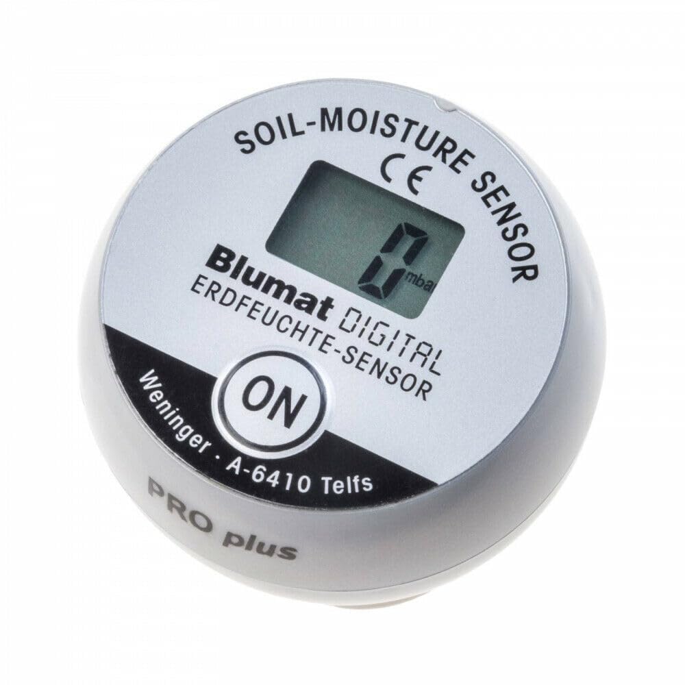 Blumat Moisture Meter for Plants - Accurate Soil Moisture Meter - Easy to Use Advanced Water Meter for Gardening (Moisture Meter with Cap)