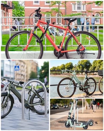 Sportneer Bike Lock: 5 Digit Combination High Security Anti Theft Bike Chain Lock - 3.2/3.6/4ft Heavy Duty Keyless Bicycle Lock for Bike, Motorcycle, Scooter, Door & Gate - 4/6mm Thick, Easy to Use