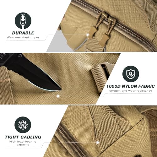 Ghosthorn Fishing Backpack with Rod Holder - Tackle Sling Bag - Fly Fishing Gifts for Men and Women