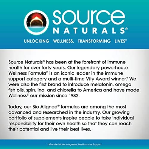 Source Naturals Wellness Transfer Factor, Supports Immune System Response* 125mg, 60 Capsules