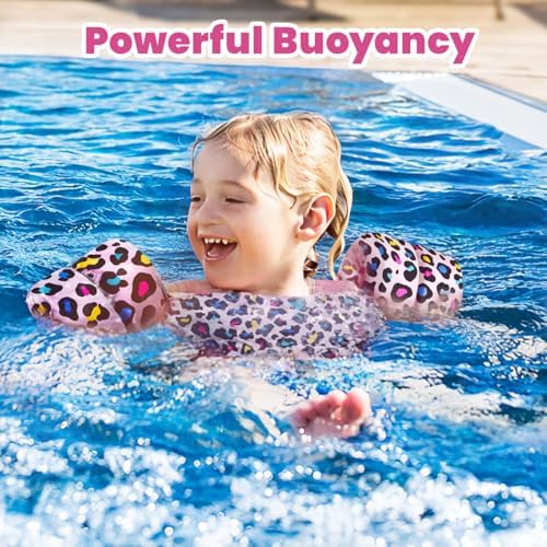 HeySplash Toddler Swim Vest, Toddler Floaties Fit 13-30 Lbs, Puddle Kids Jumper with Adjustable Strap, Pool Float Jacket Arm Floaties Baby Floatie Water Wing, Pool Sea Swimming Aid