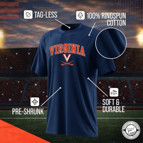 Campus Colors NCAA Adult Gameday Cotton T-Shirt