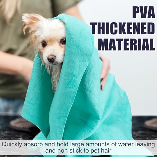 4 Pcs Swim Chamois Towel Shammy Sports Swimmers Towel for Diving Swimming Triathlons and Other Water Sports(26 x 17 Inch,Blue, Green, Dark Gray, Purple)