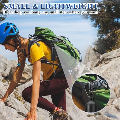 300 Pcs 2" Carabiner Bulk Spring Snap Hooks Bulk Aluminum Alloy Clip Keychain for Hanging Camping Hiking Traveling Fishing Outdoor Activities