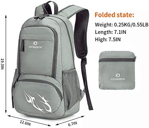 35L Lightweight Foldable Waterproof Packable Travel Small Hiking Backpack Daypack for men women